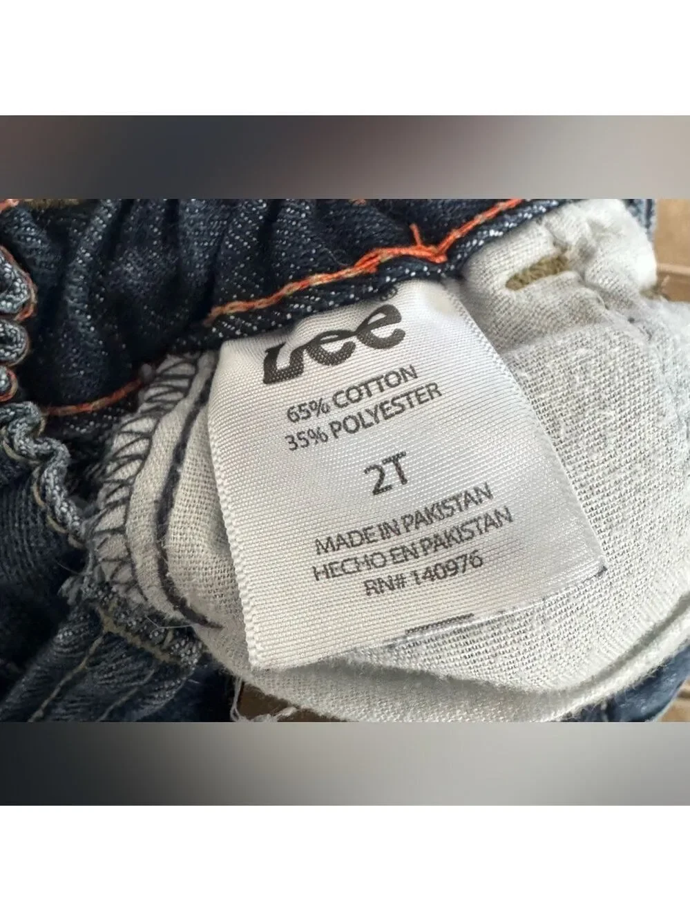 Toddler Boys Lee Contractor Jean Shorts